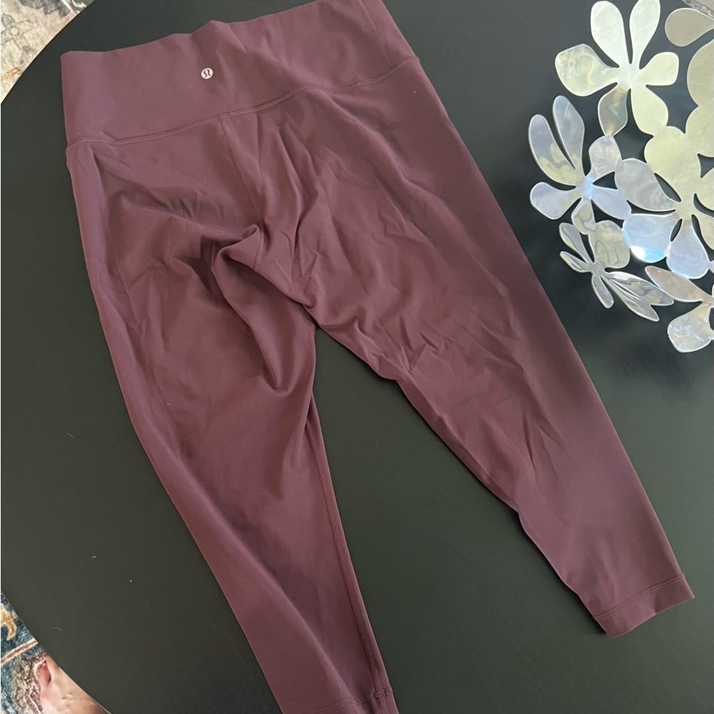 Lavender Cropped Leggings - Picture 2 of 3